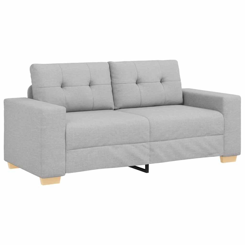 Dvosjed Siva Oblaka 180x77x82 cm Tkanina