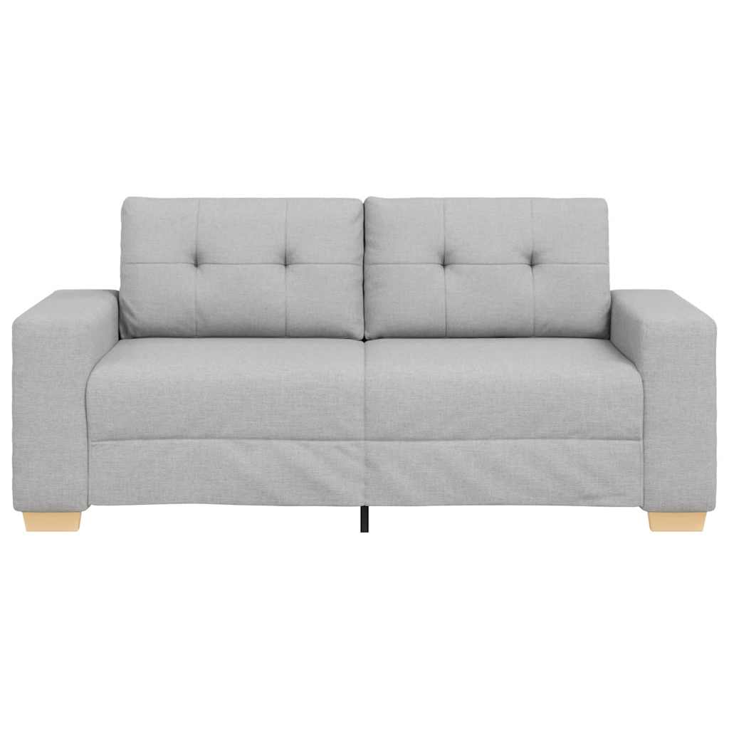 Dvosjed Siva Oblaka 180x77x82 cm Tkanina