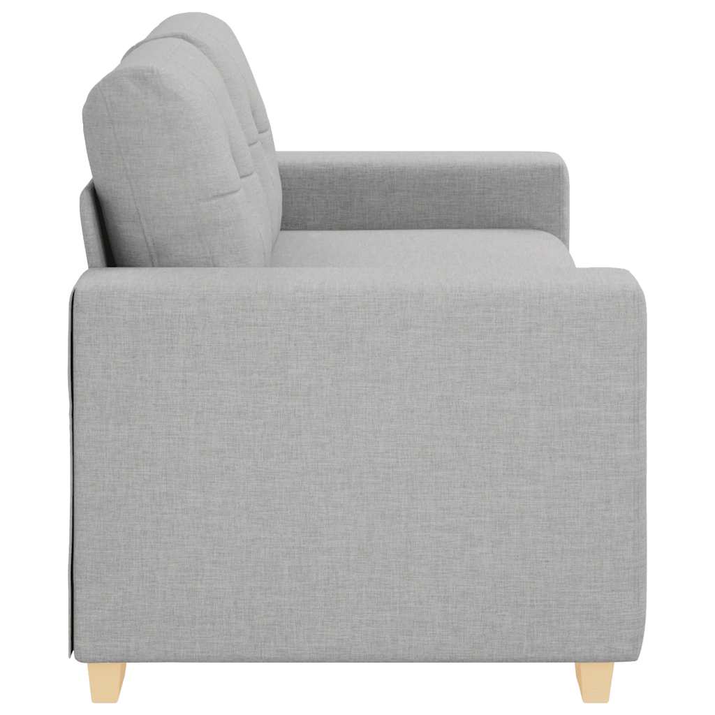 Dvosjed Siva Oblaka 180x77x82 cm Tkanina