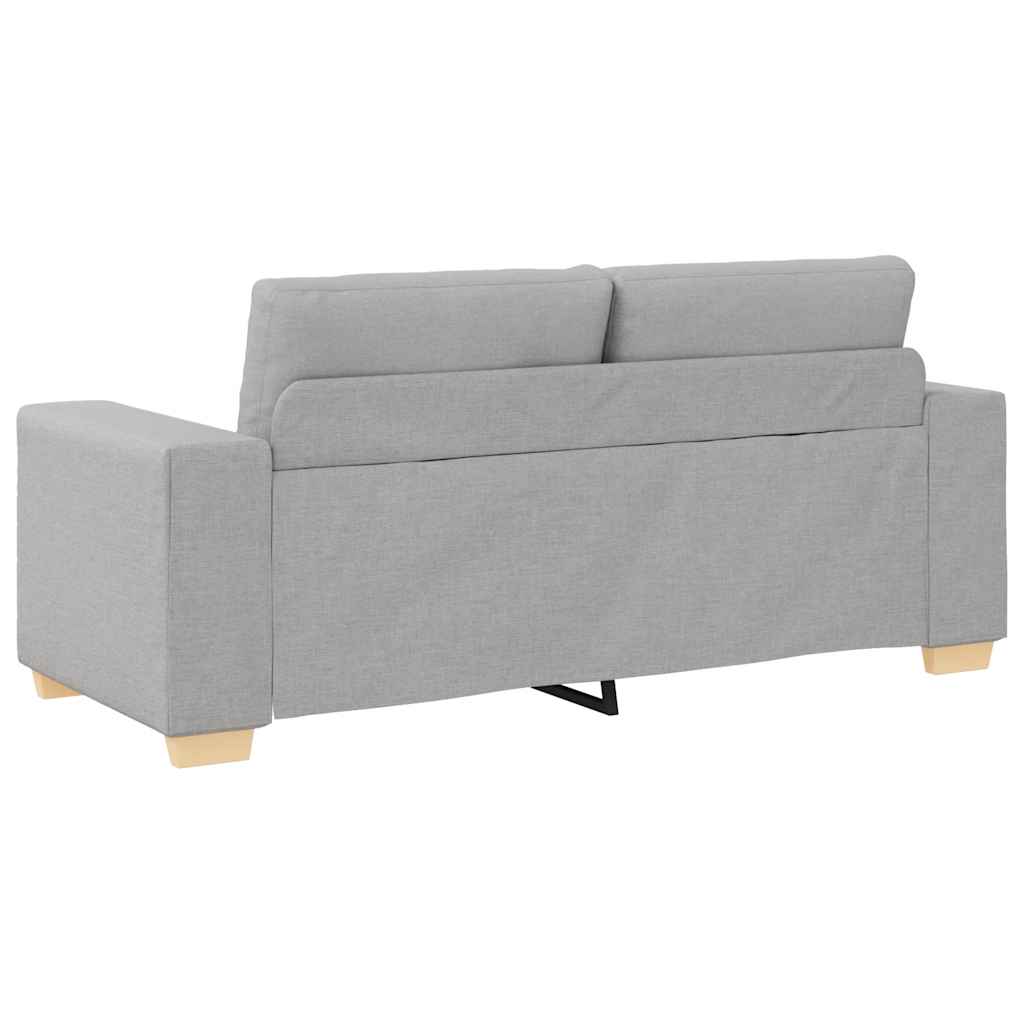 Dvosjed Siva Oblaka 180x77x82 cm Tkanina