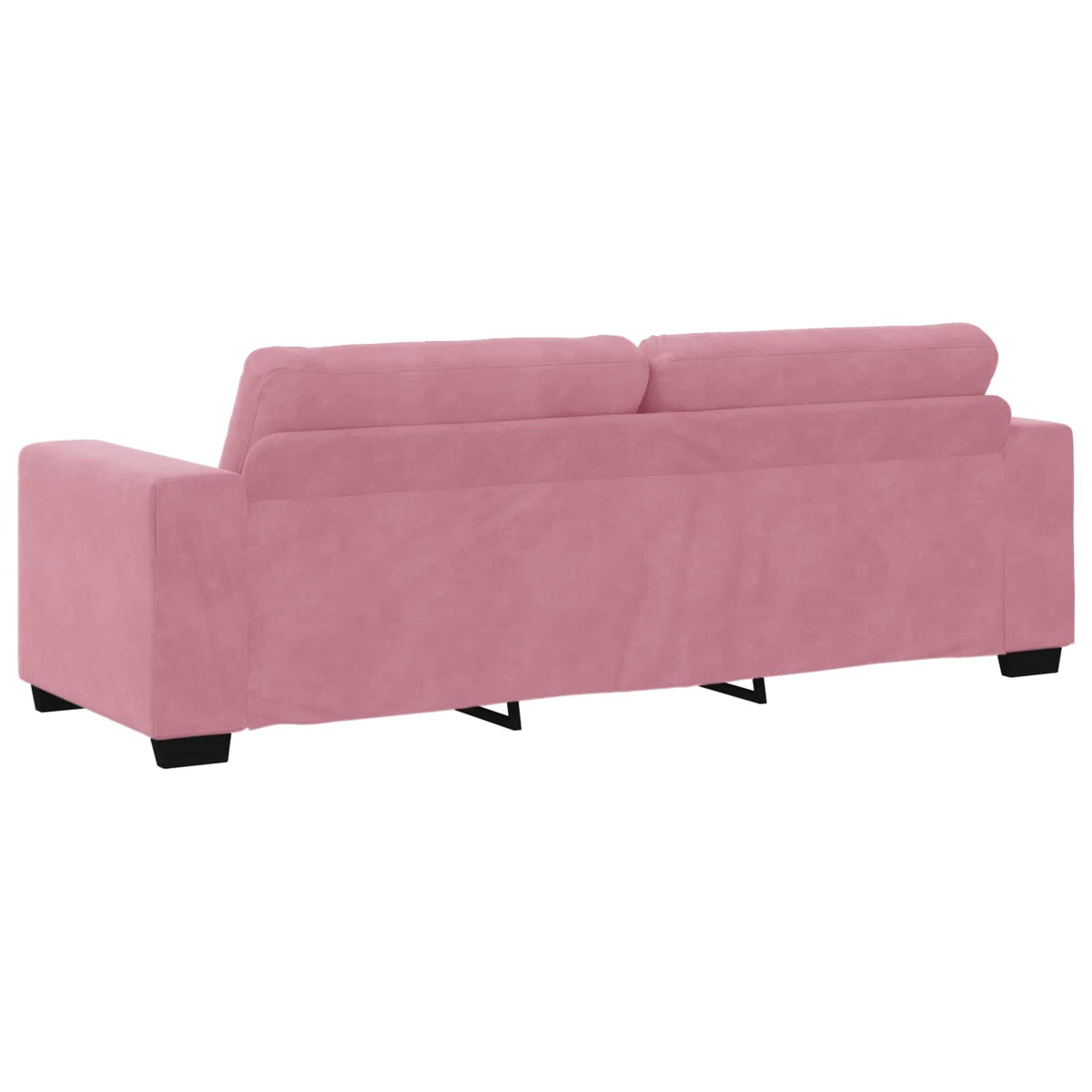 Sofa za 3 osobe Ružičasta 220 cm Baršun