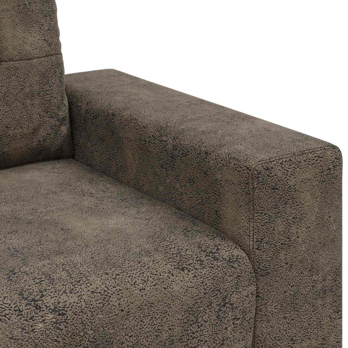 Sofa za 3 osobe Tamno siva 220 cm Umetnička suknja koža