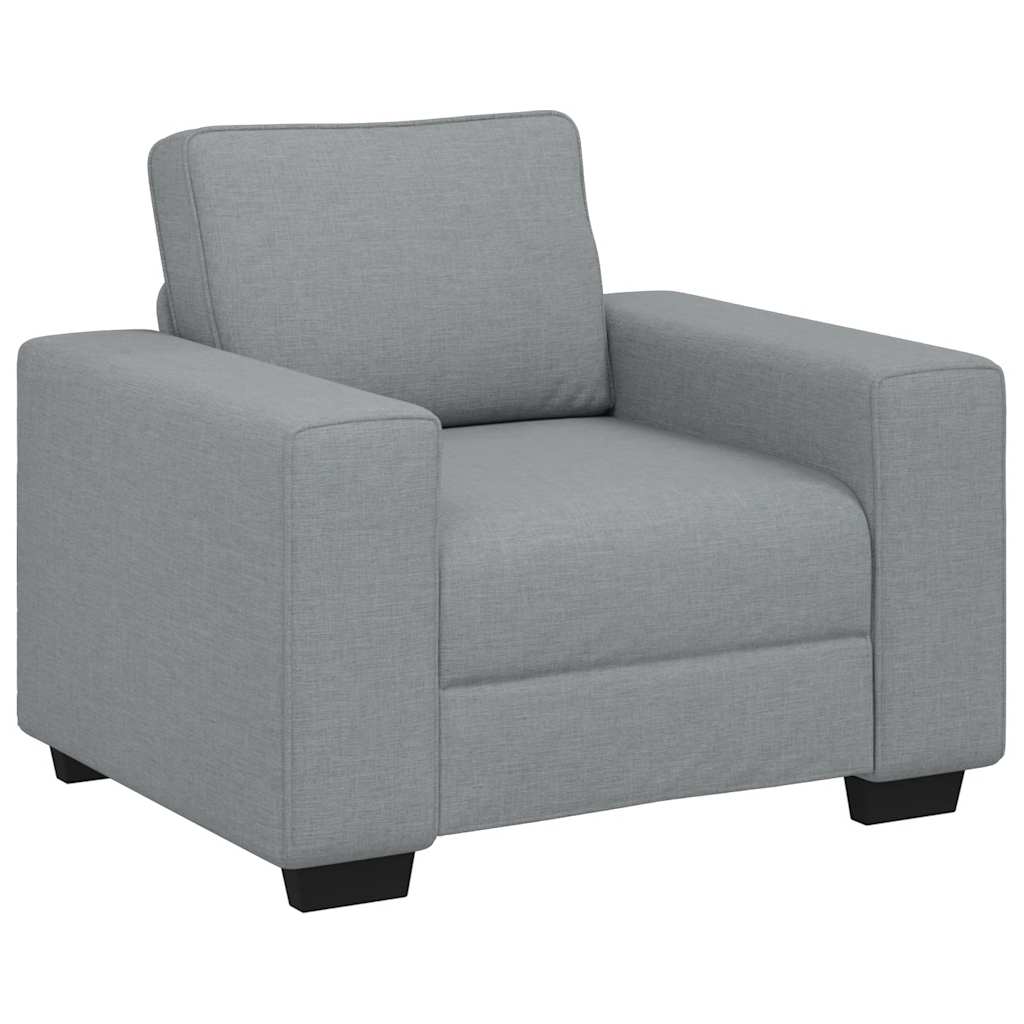 Sofa fotelja svijetlosiva 100x77x82 cm tkanina