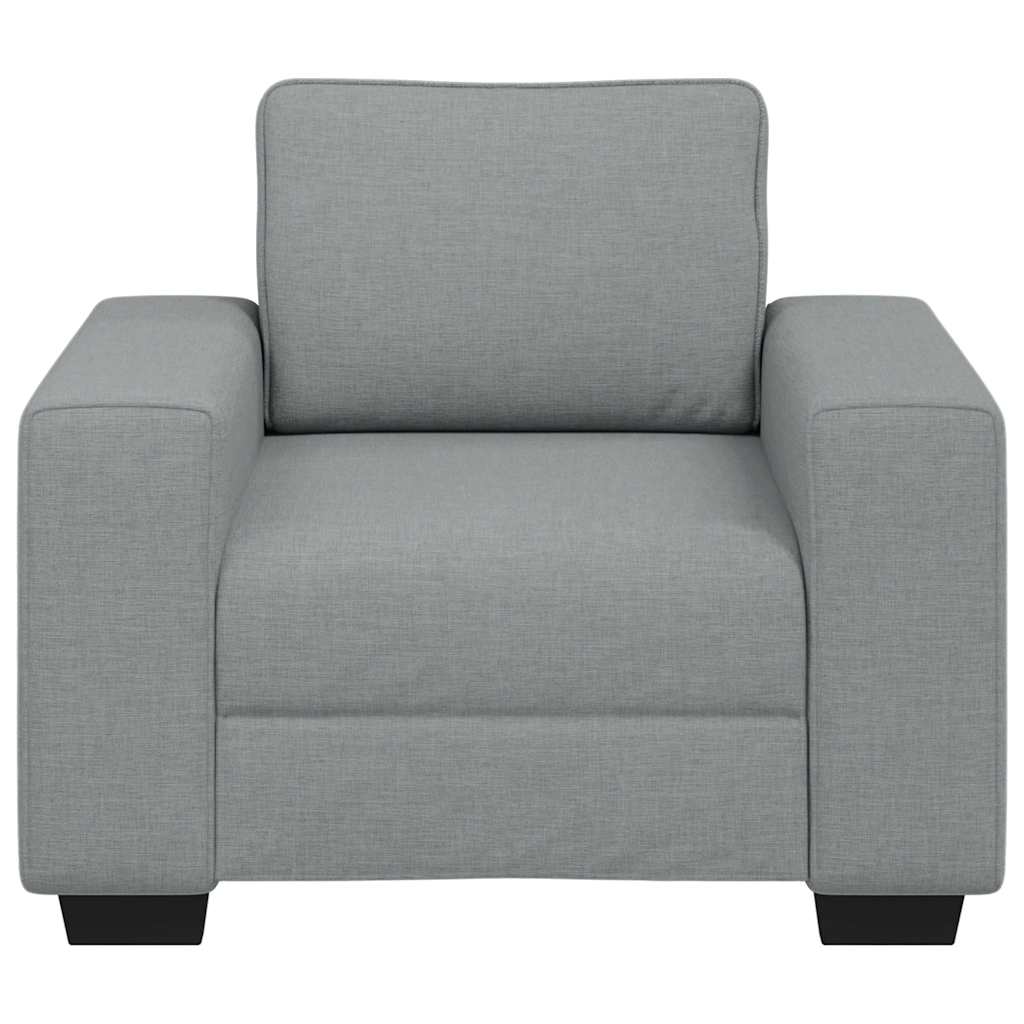 Sofa fotelja svijetlosiva 100x77x82 cm tkanina