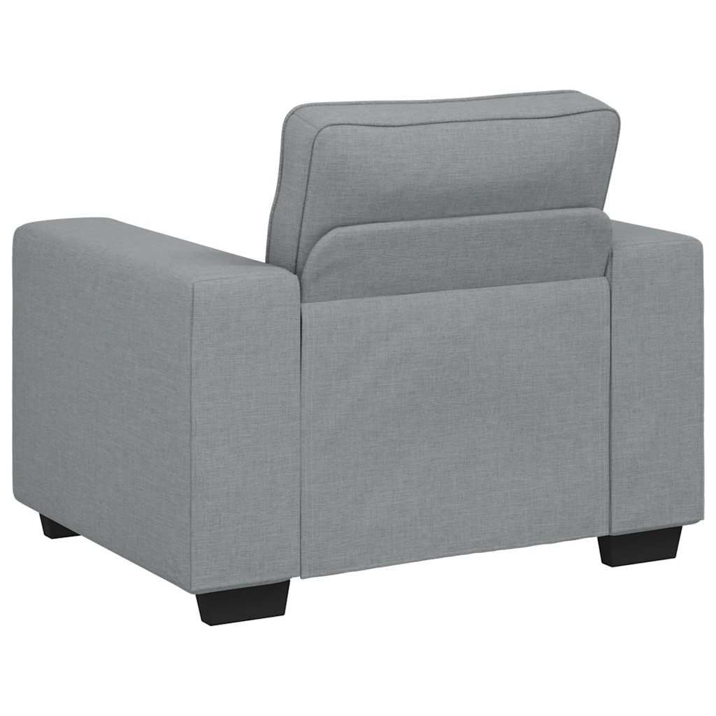 Sofa fotelja svijetlosiva 100x77x82 cm tkanina