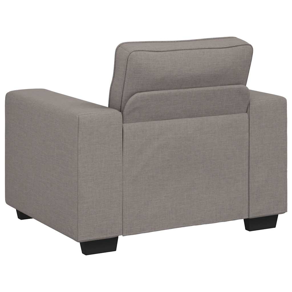 Sofa fotelja taupe 100x77x82 cm tkanina