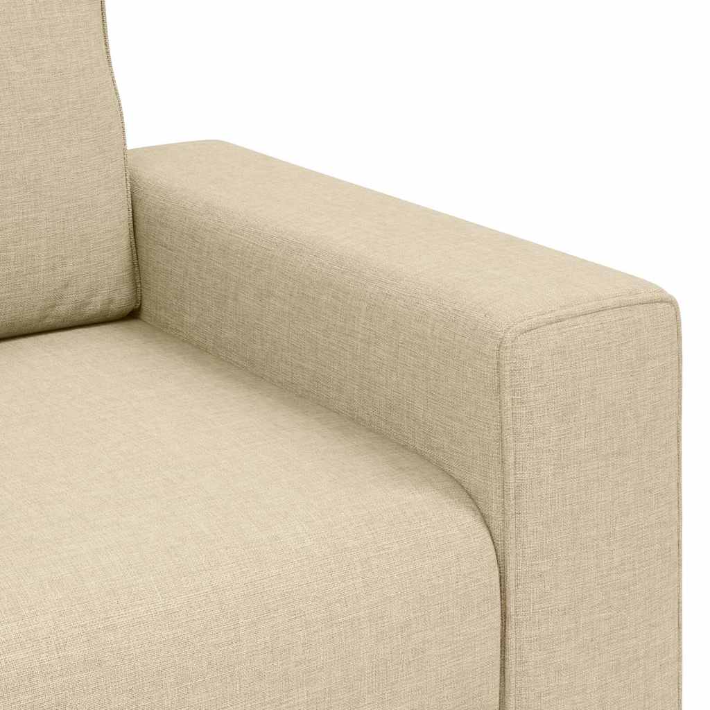 Sofa fotelja krem 100x77x82 cm tkanina