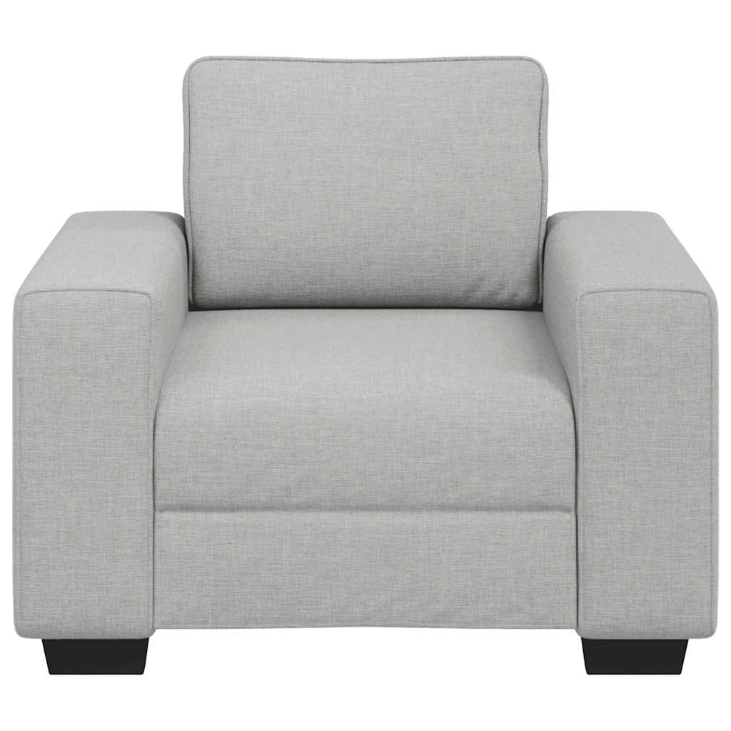 Sofa fotelja siva 100x77x82 cm tkanina