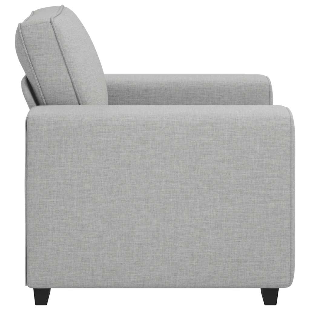 Sofa fotelja siva 100x77x82 cm tkanina