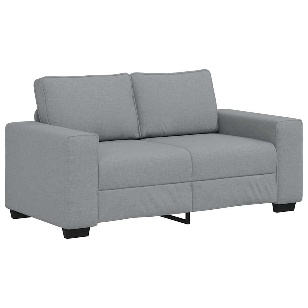 Dvosjed Sofa Svijetlosiva 160x77x82 cm Tkanina