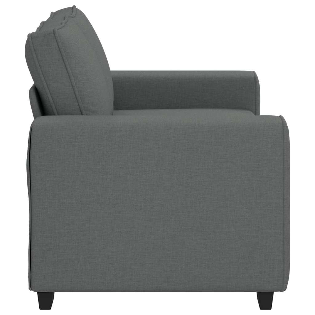 Dvosjed Sofa Tamno siva 160x77x82 cm Tkanina