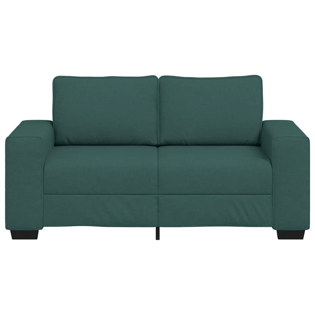 Dvosjed Sofa Tamnozelena 160x77x82 cm Tkanina