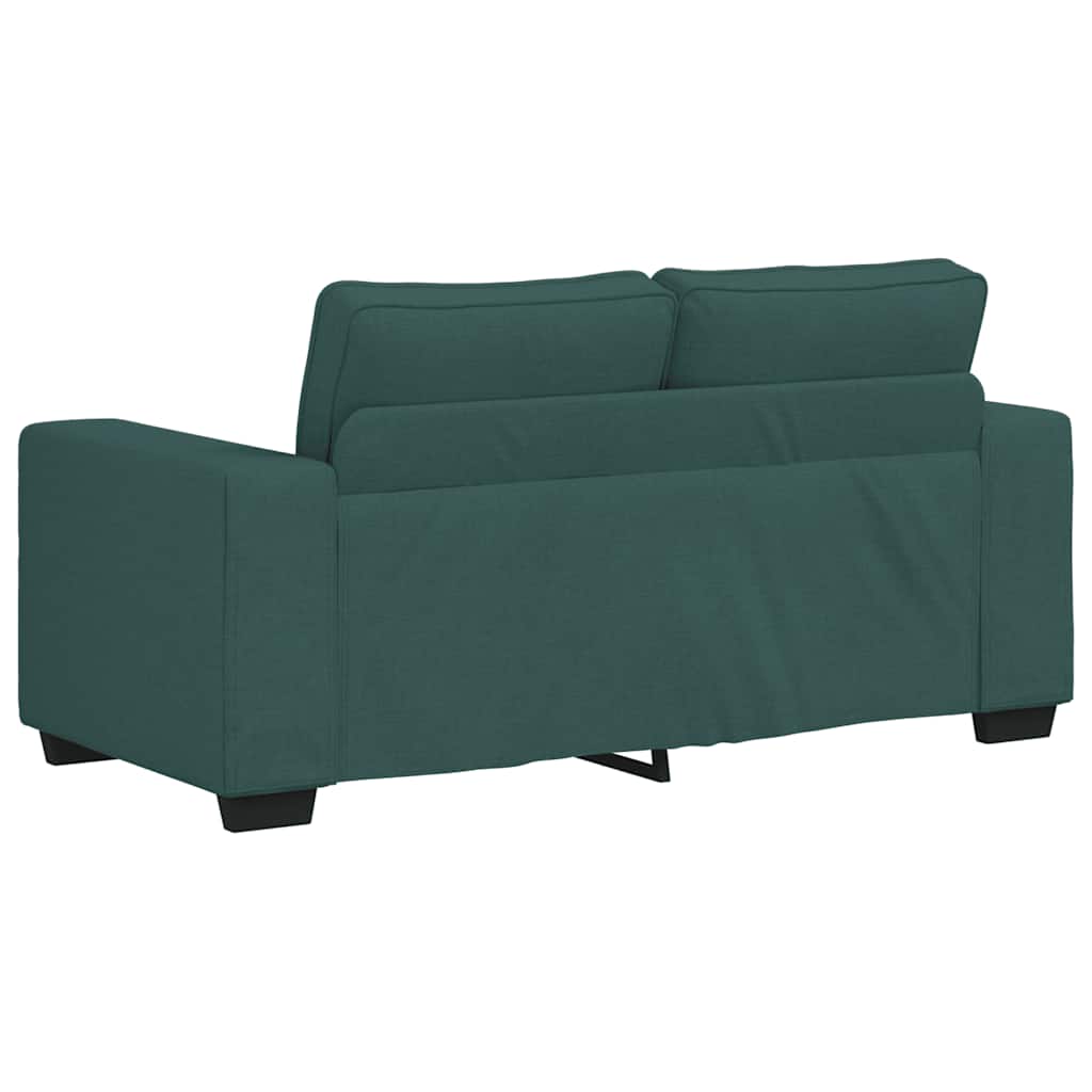 Dvosjed Sofa Tamnozelena 160x77x82 cm Tkanina