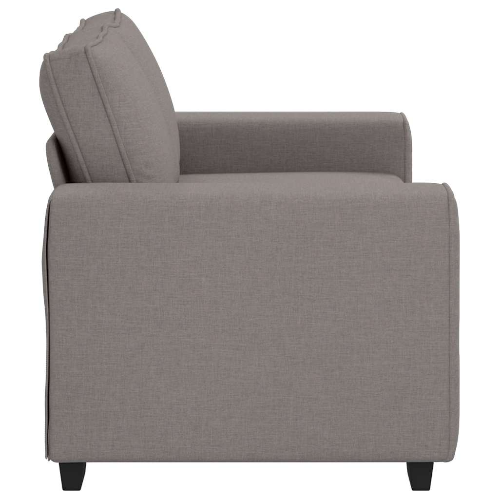 Dvosjed Kauč Taupe 160x77x82 cm Tkanina