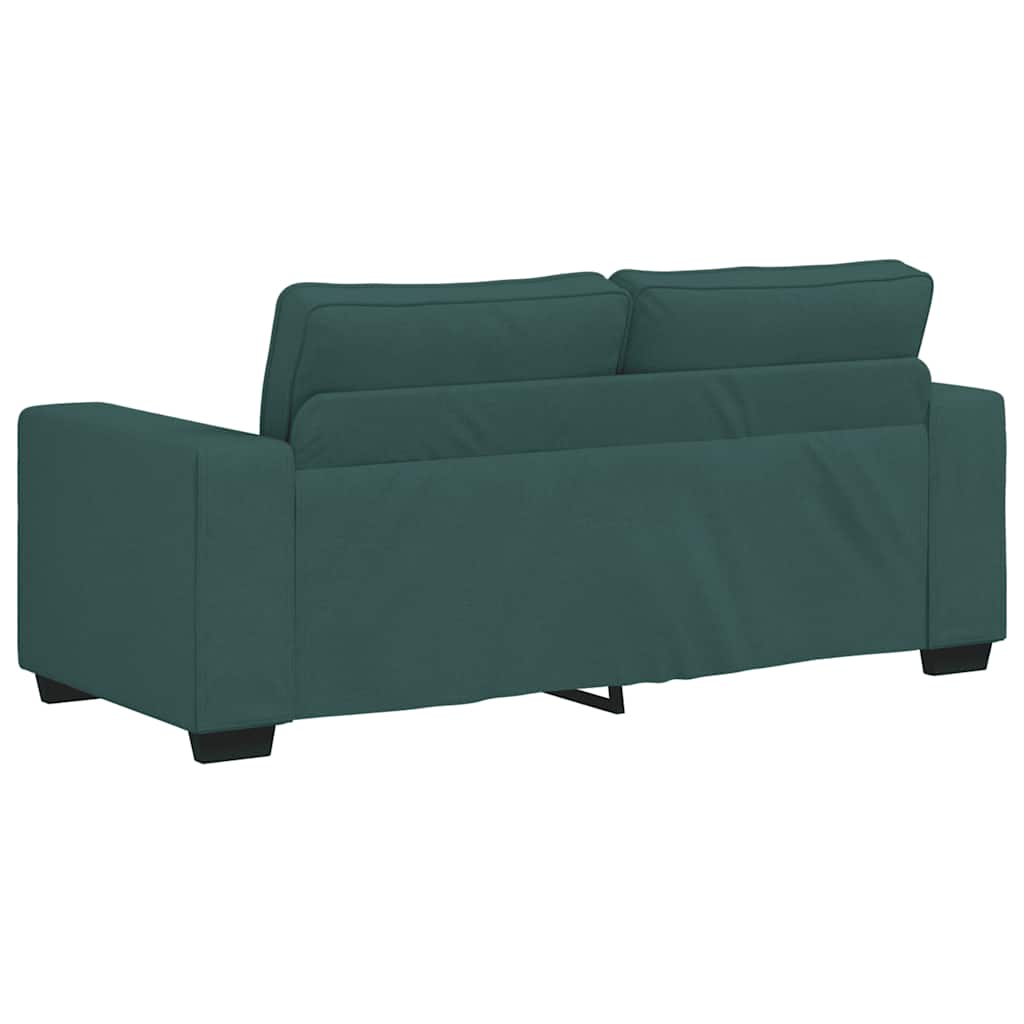 Dvosjed Sofa Tamnozelena 180x77x82 cm Tkanina