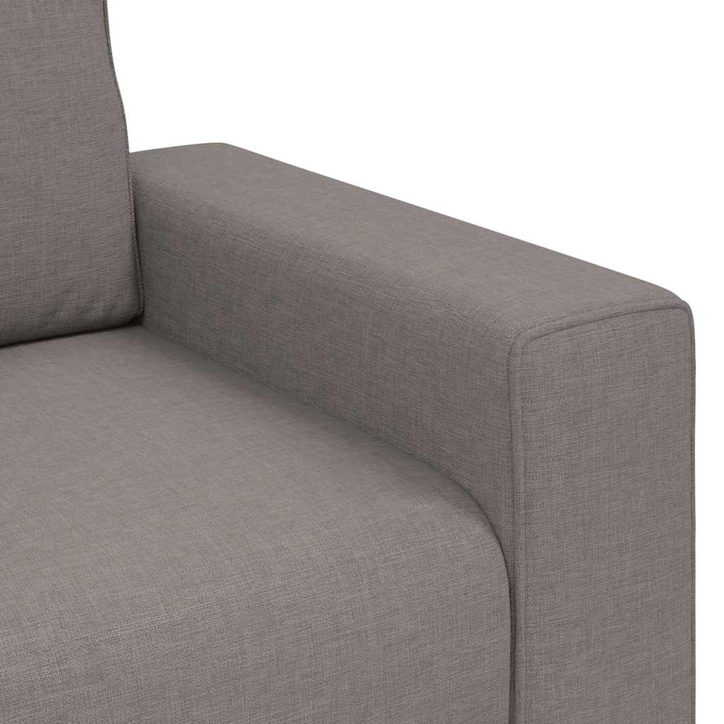 Dvosjed Kauč Taupe 180x77x82 cm Tkanina