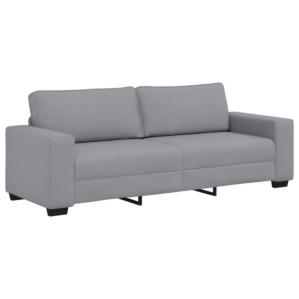 Trosjed Sofa Svijetlo siva 220x77x82 cm Tkanina