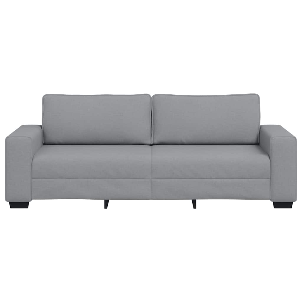 Trosjed Sofa Svijetlo siva 220x77x82 cm Tkanina