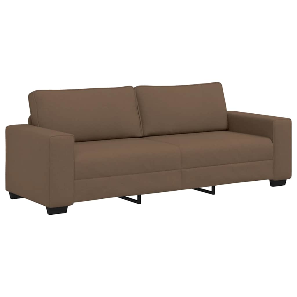 Trosjed Smeđi 220x77x82 cm Tkanina