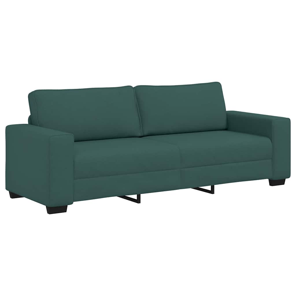 Trosjed Tamnozelena 220x77x82 cm Tkanina