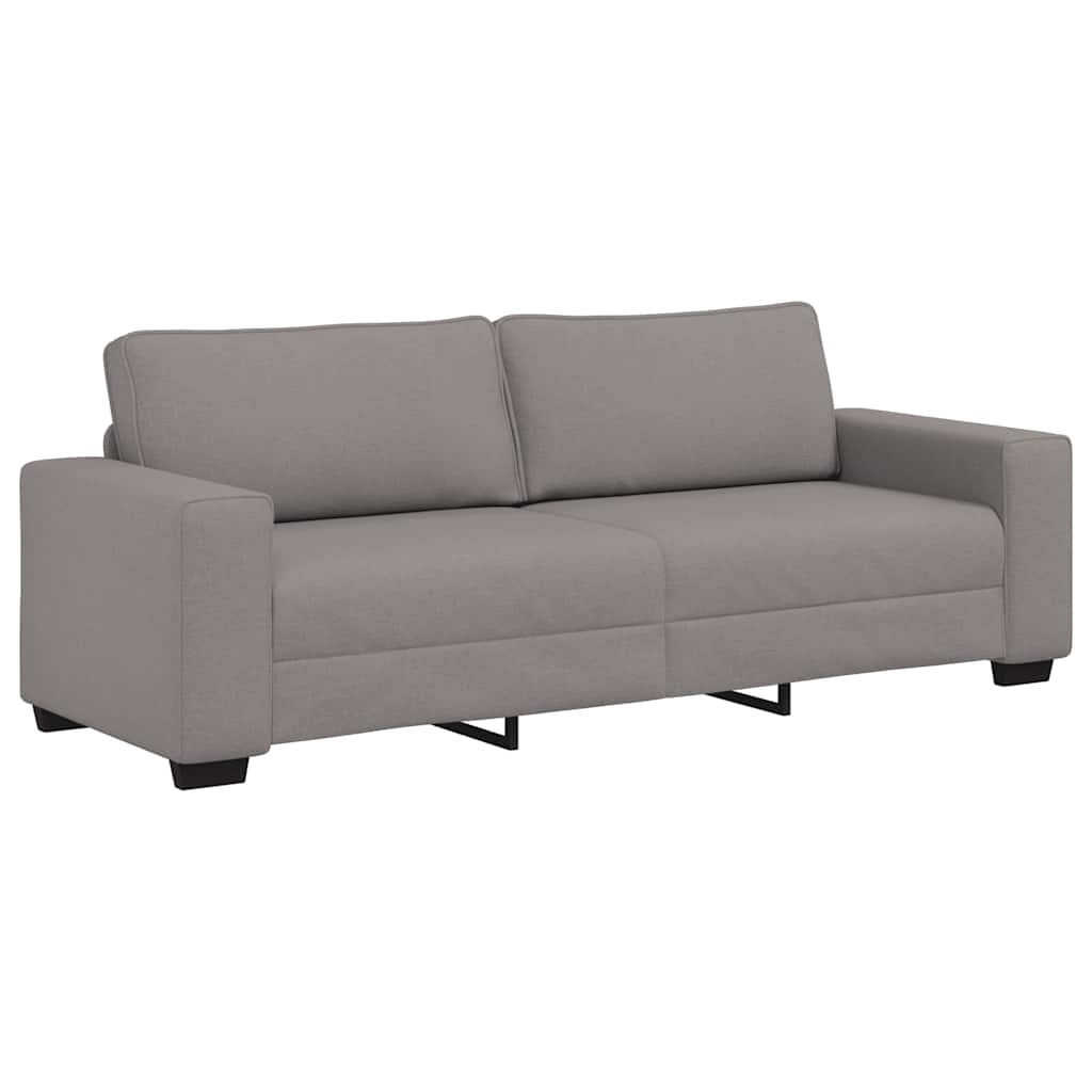 Trosjed Sofa Taupe 220x77x82 cm Tkanina