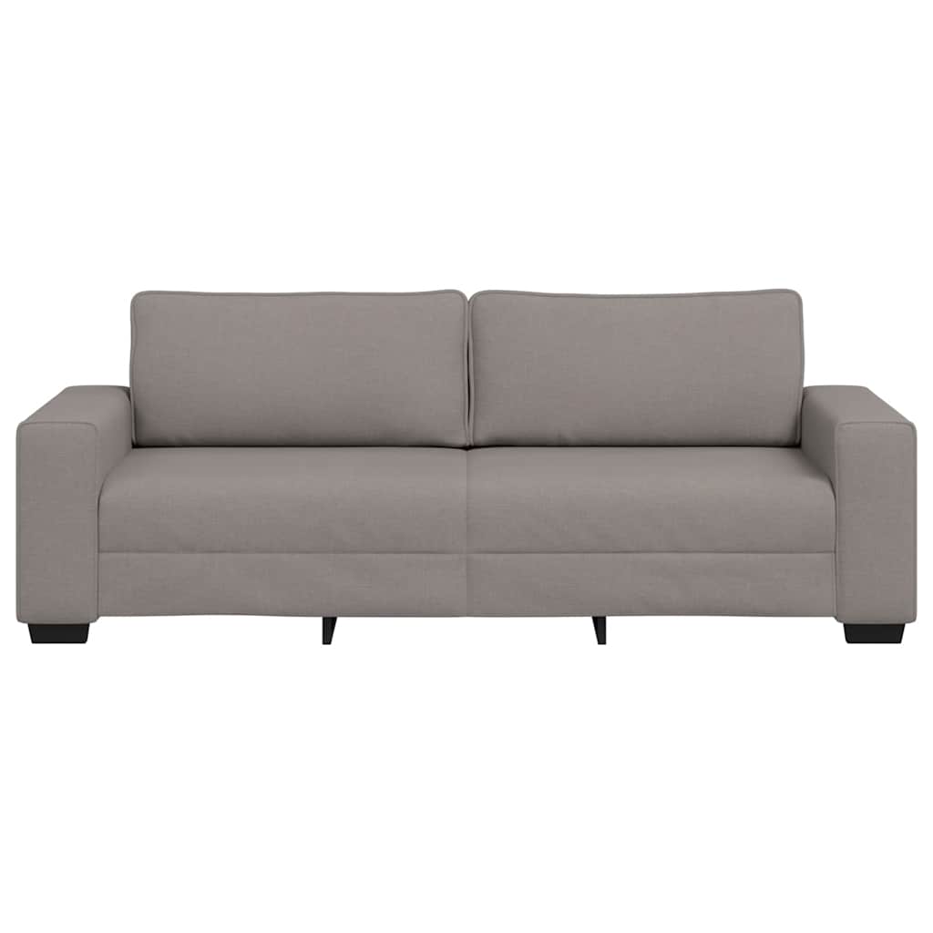Trosjed Sofa Taupe 220x77x82 cm Tkanina