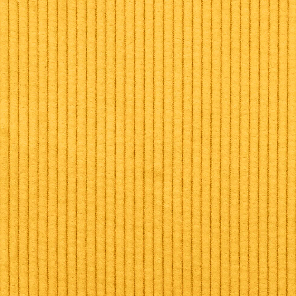 Sofa fotelja svijetložuta 100x77x82 cm korduro tkanina