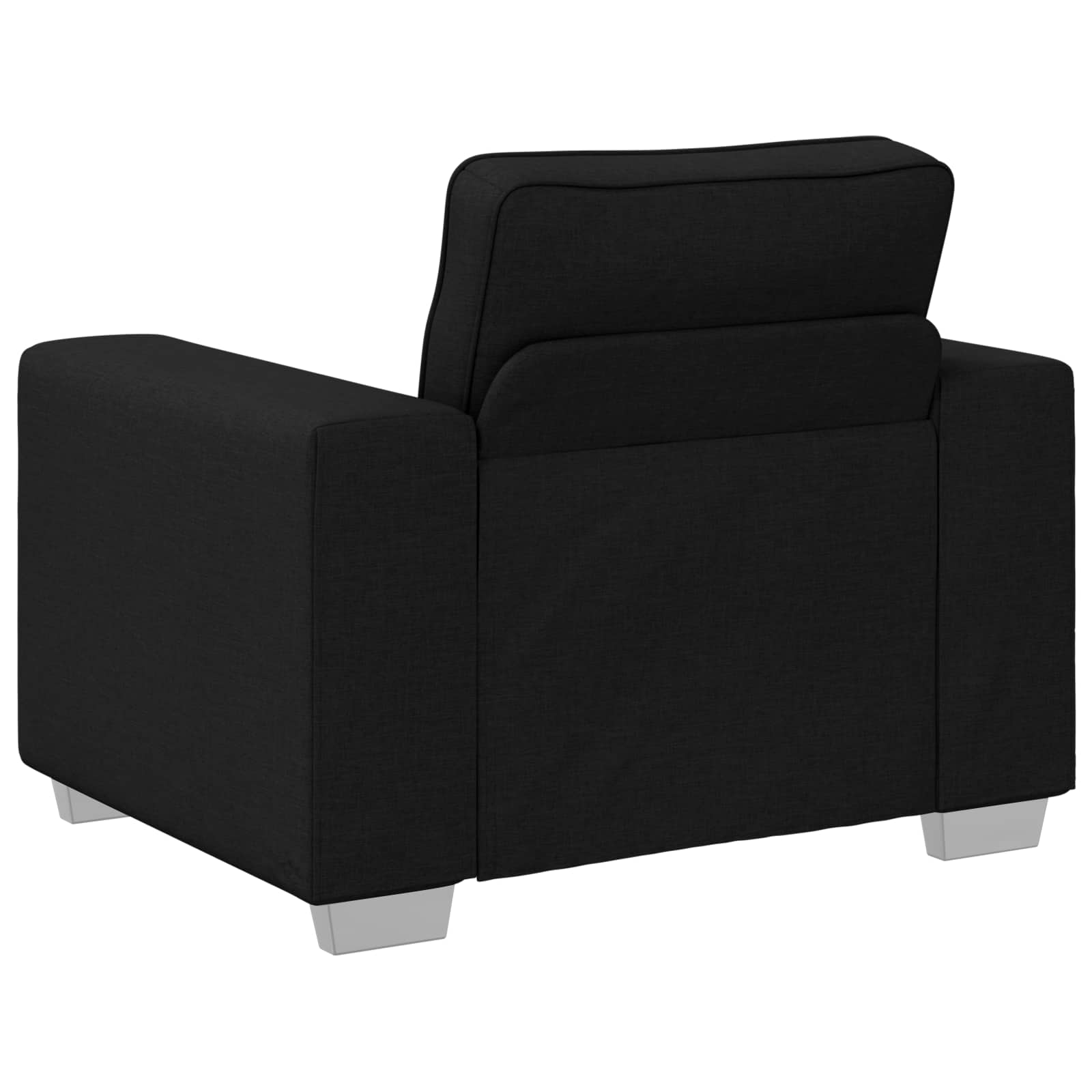 Sofa stolica Crna 100 cm tkanina