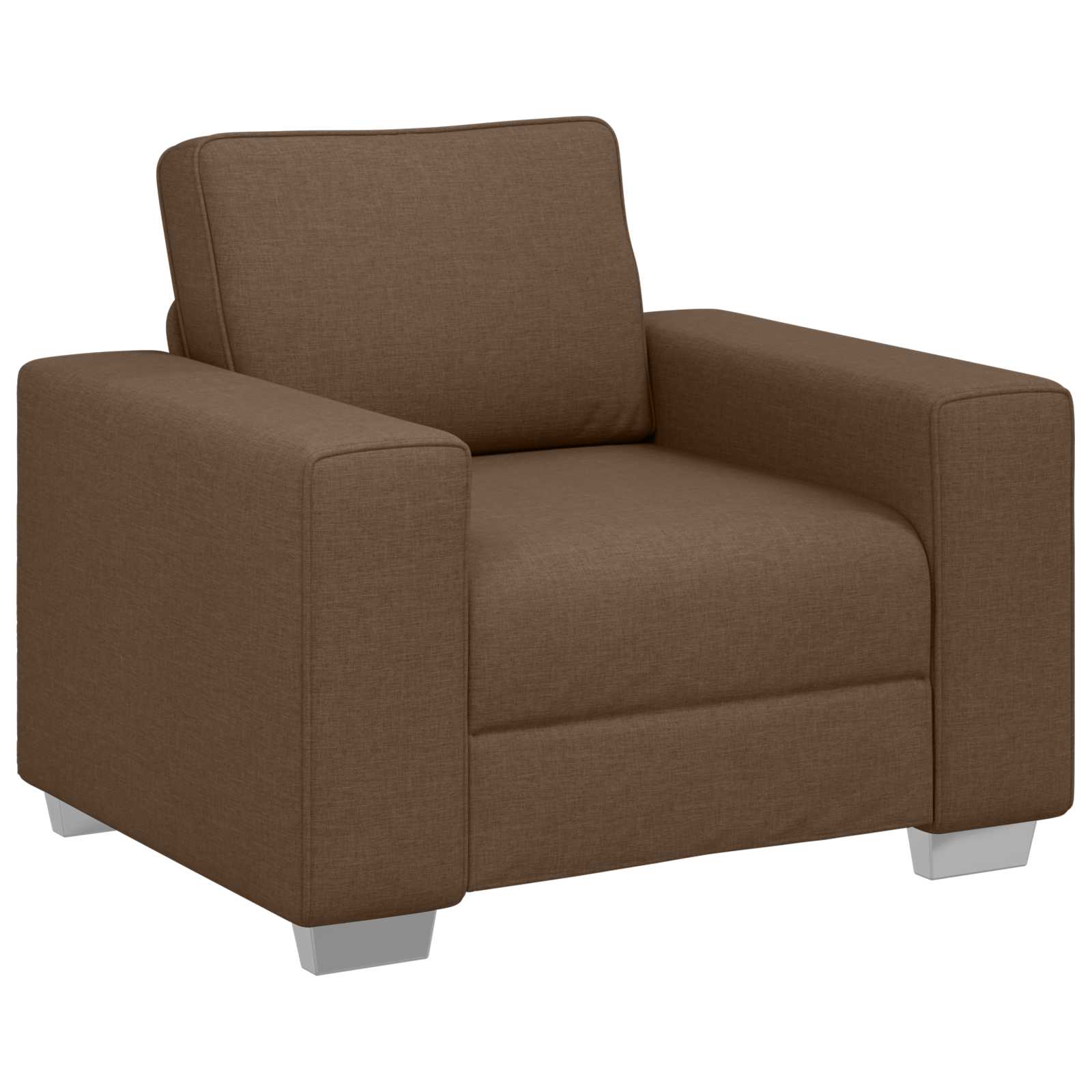 Sofa stolica Smeđa 100 cm tkanina