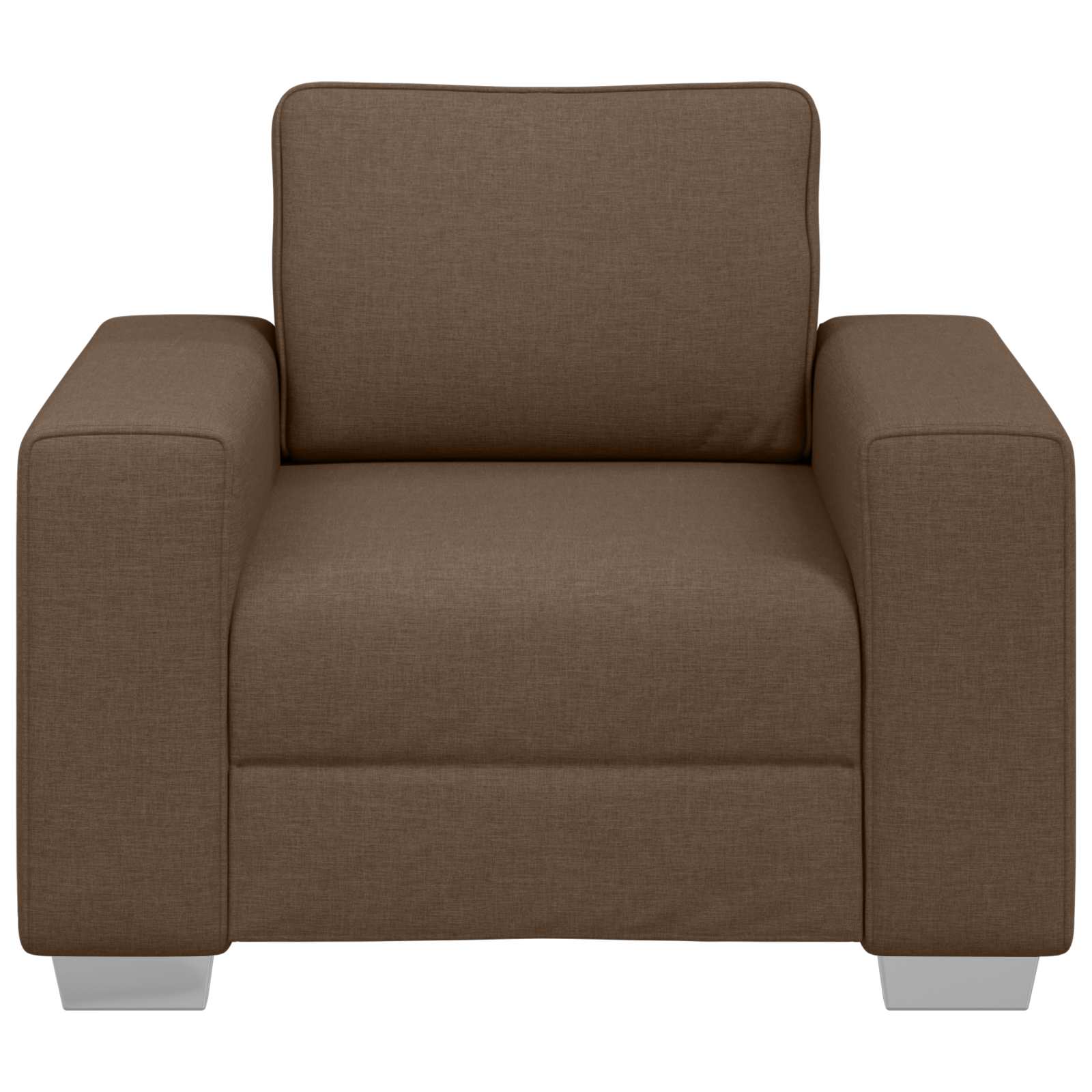 Sofa stolica Smeđa 100 cm tkanina