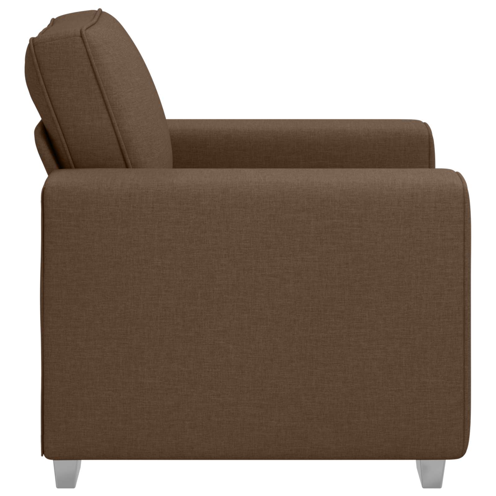 Sofa stolica Smeđa 100 cm tkanina