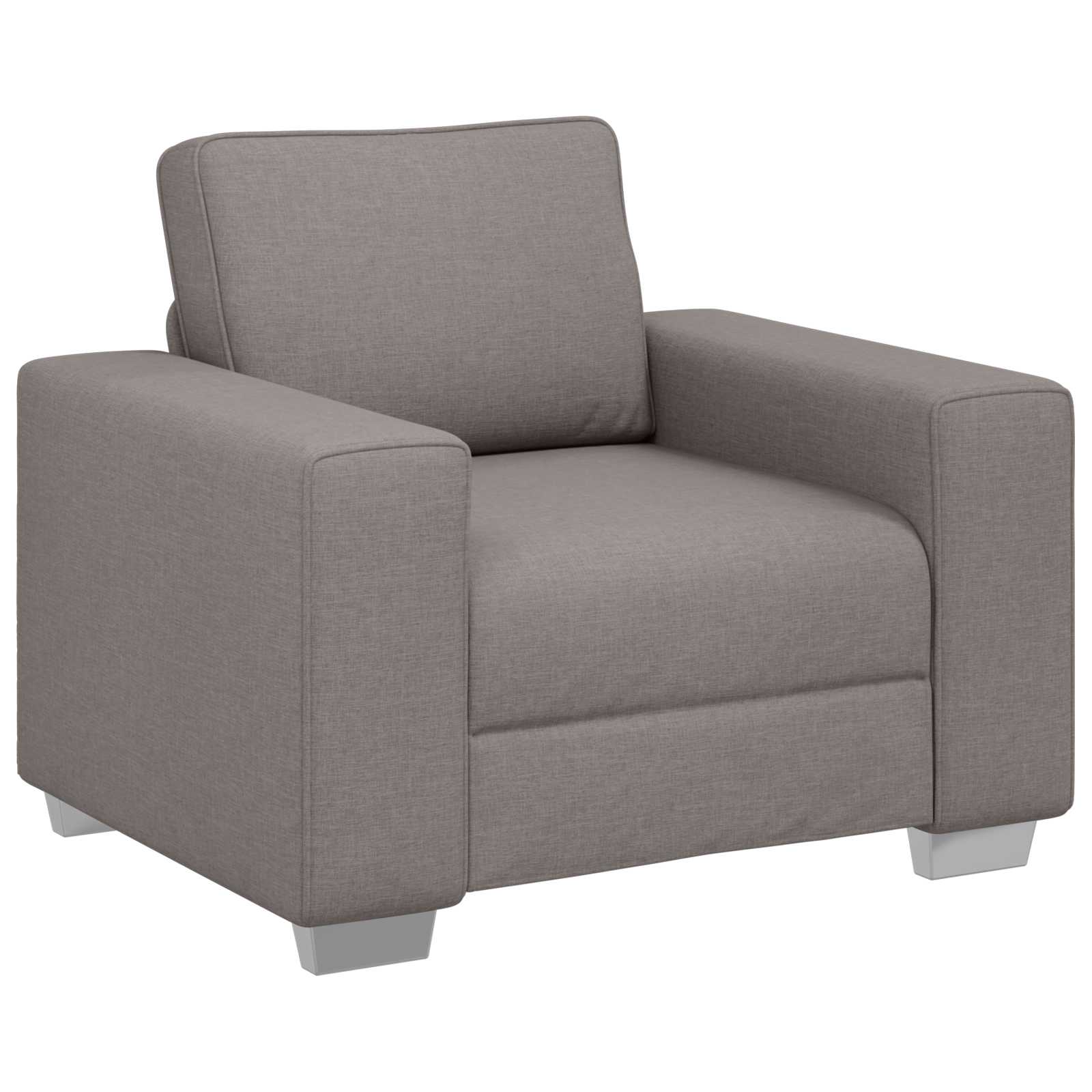 Sofa stolica Sivo-smeđa 100 cm tkanina