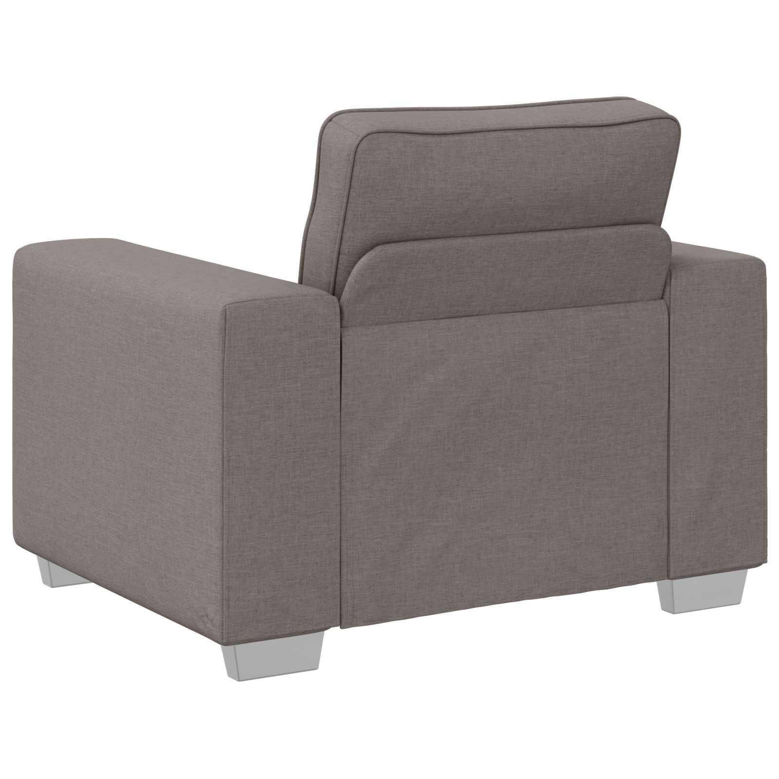 Sofa stolica Sivo-smeđa 100 cm tkanina