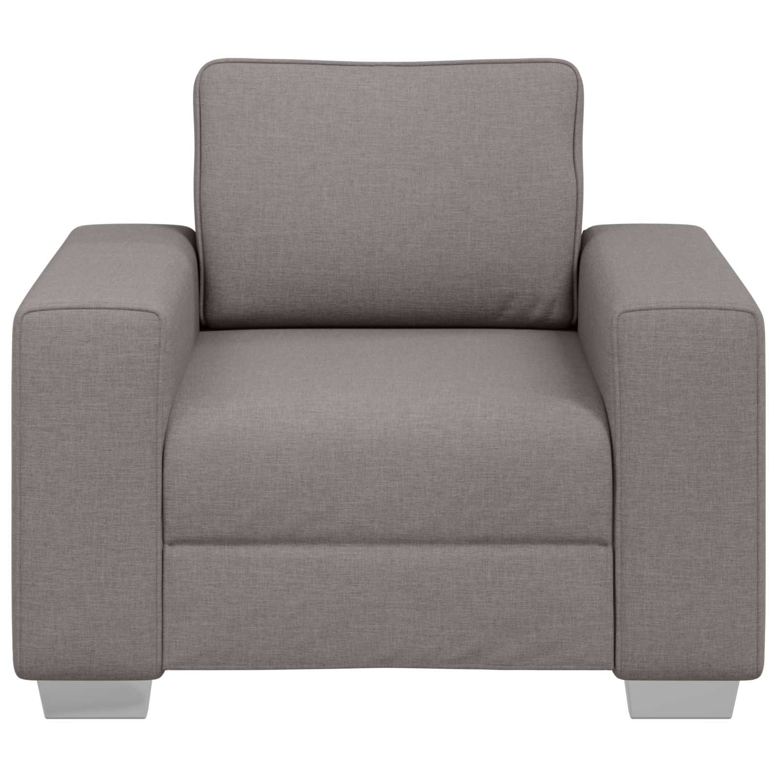 Sofa stolica Sivo-smeđa 100 cm tkanina