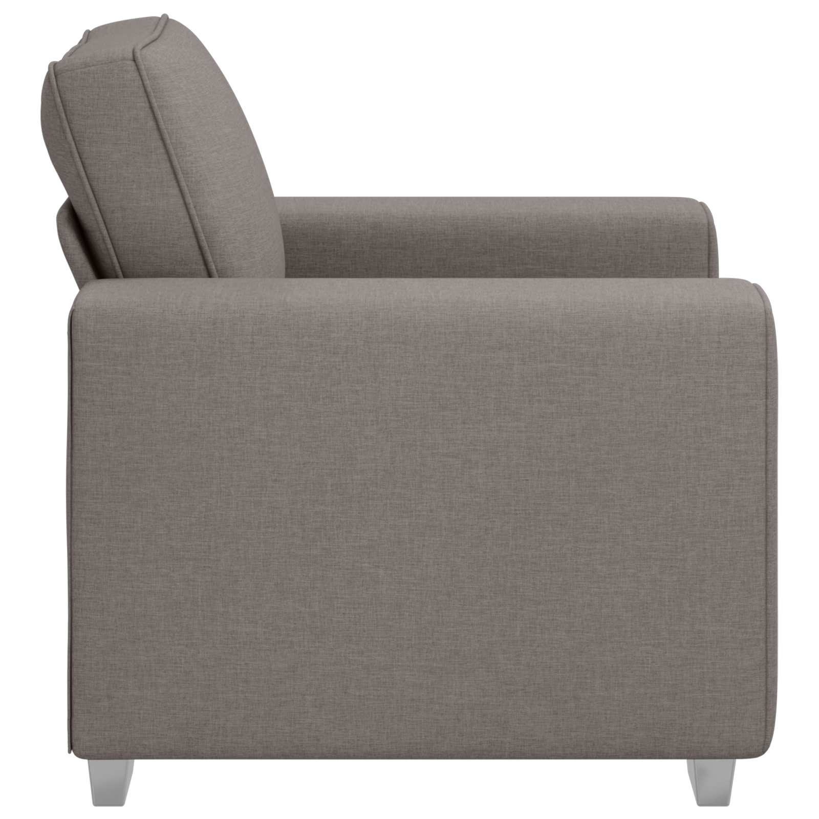 Sofa stolica Sivo-smeđa 100 cm tkanina