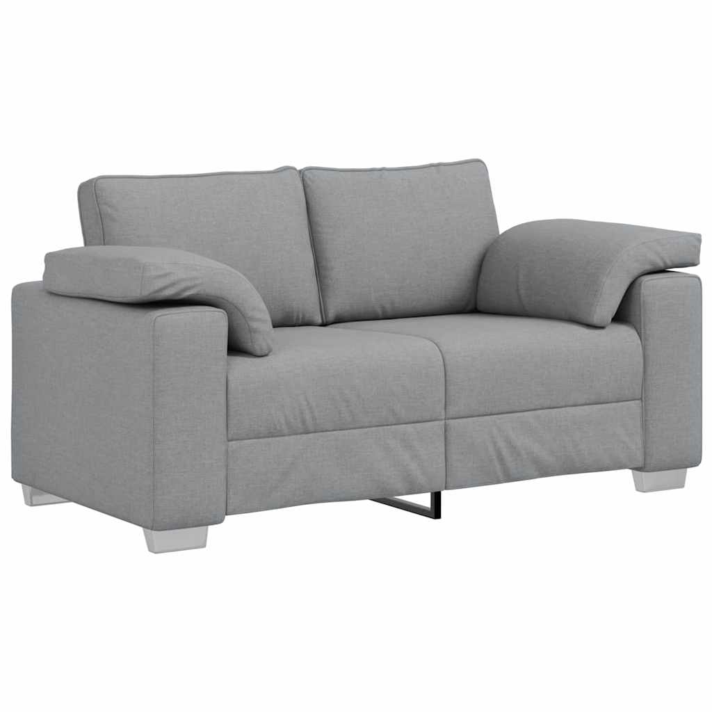 Dvosjed Svjetlosiva 160 cm tkanina