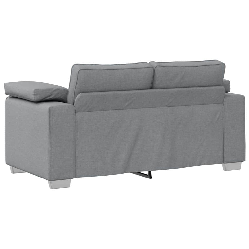 Dvosjed Svjetlosiva 160 cm tkanina