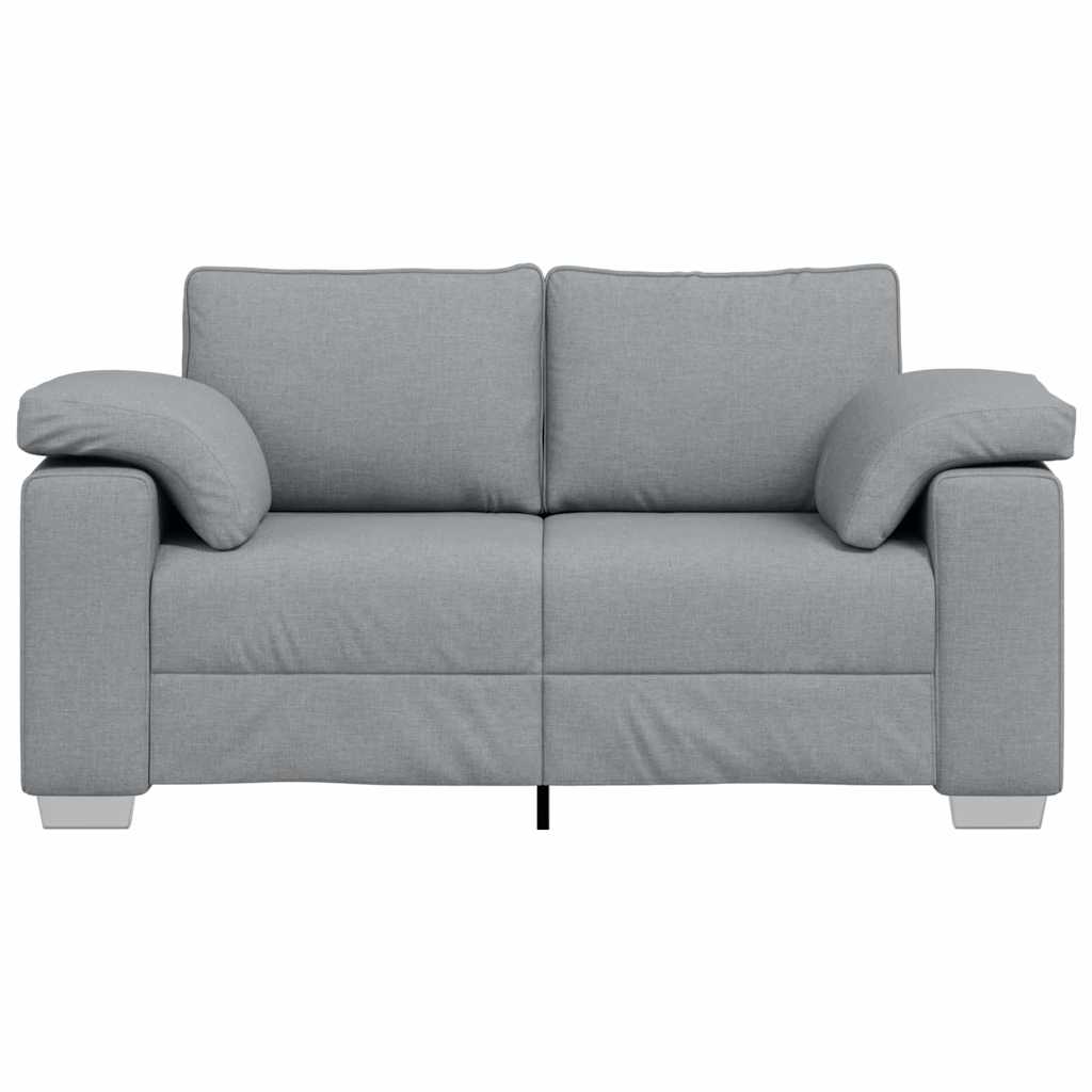 Dvosjed Svjetlosiva 160 cm tkanina