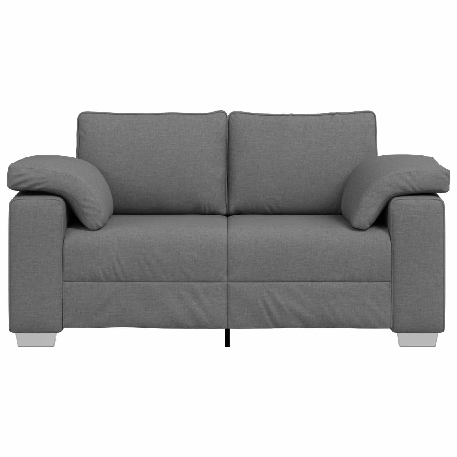 Dvosjed Tamno siva 160 cm tkanina