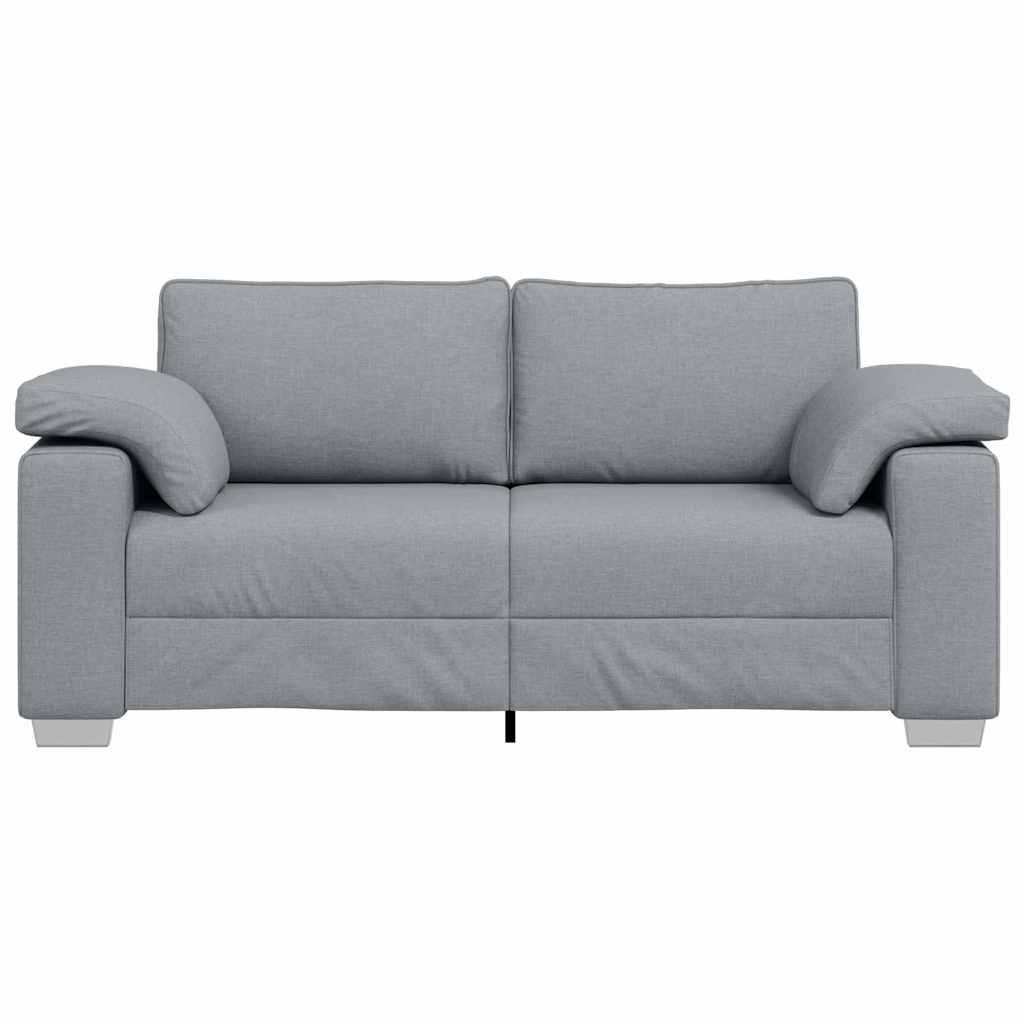 Dvosjed Svjetlosiva 180 cm tkanina