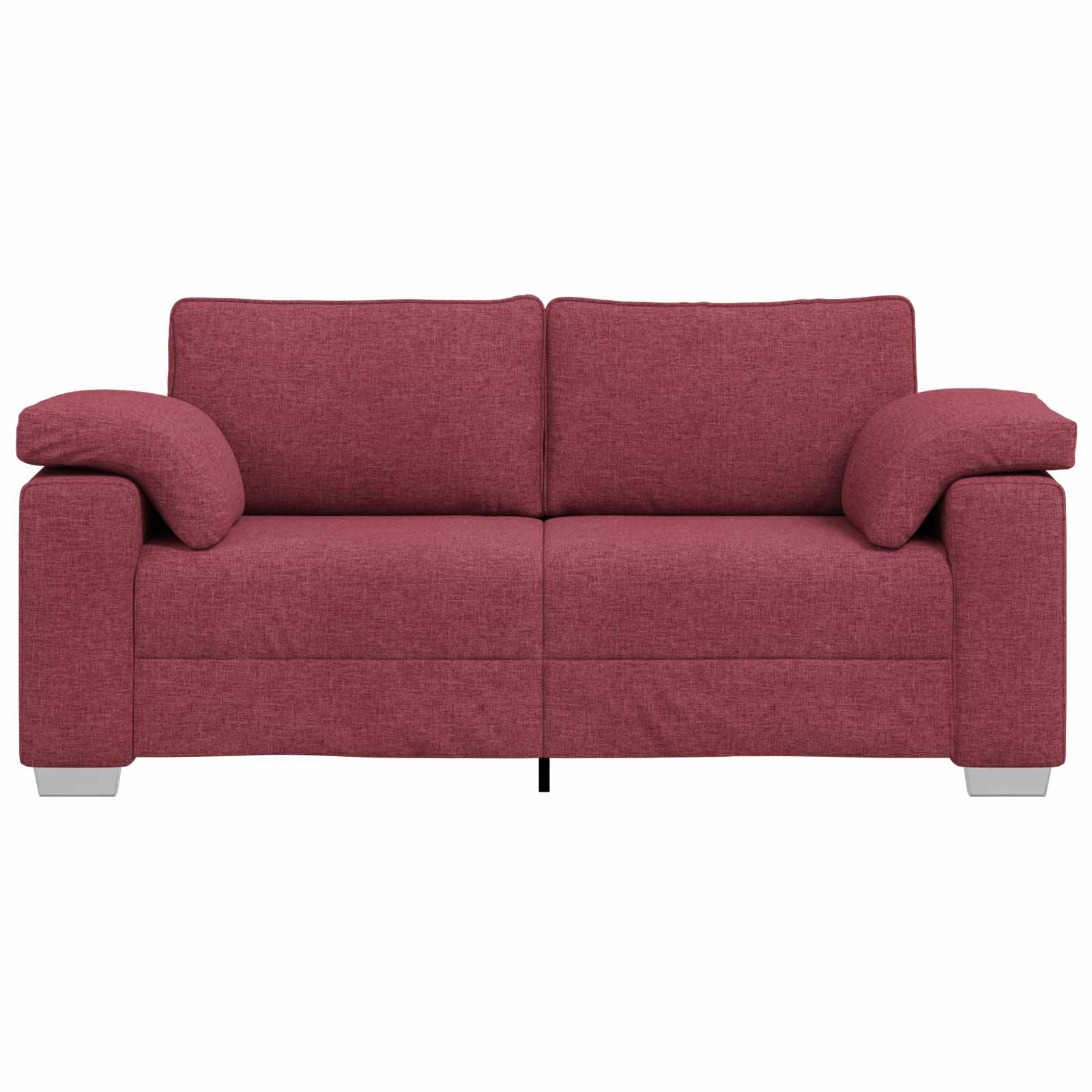 Dvosjed Vinska crvena 180 cm tkanina