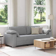 Sofa za 3 osobe Svjetlosiva 220 cm tkanina