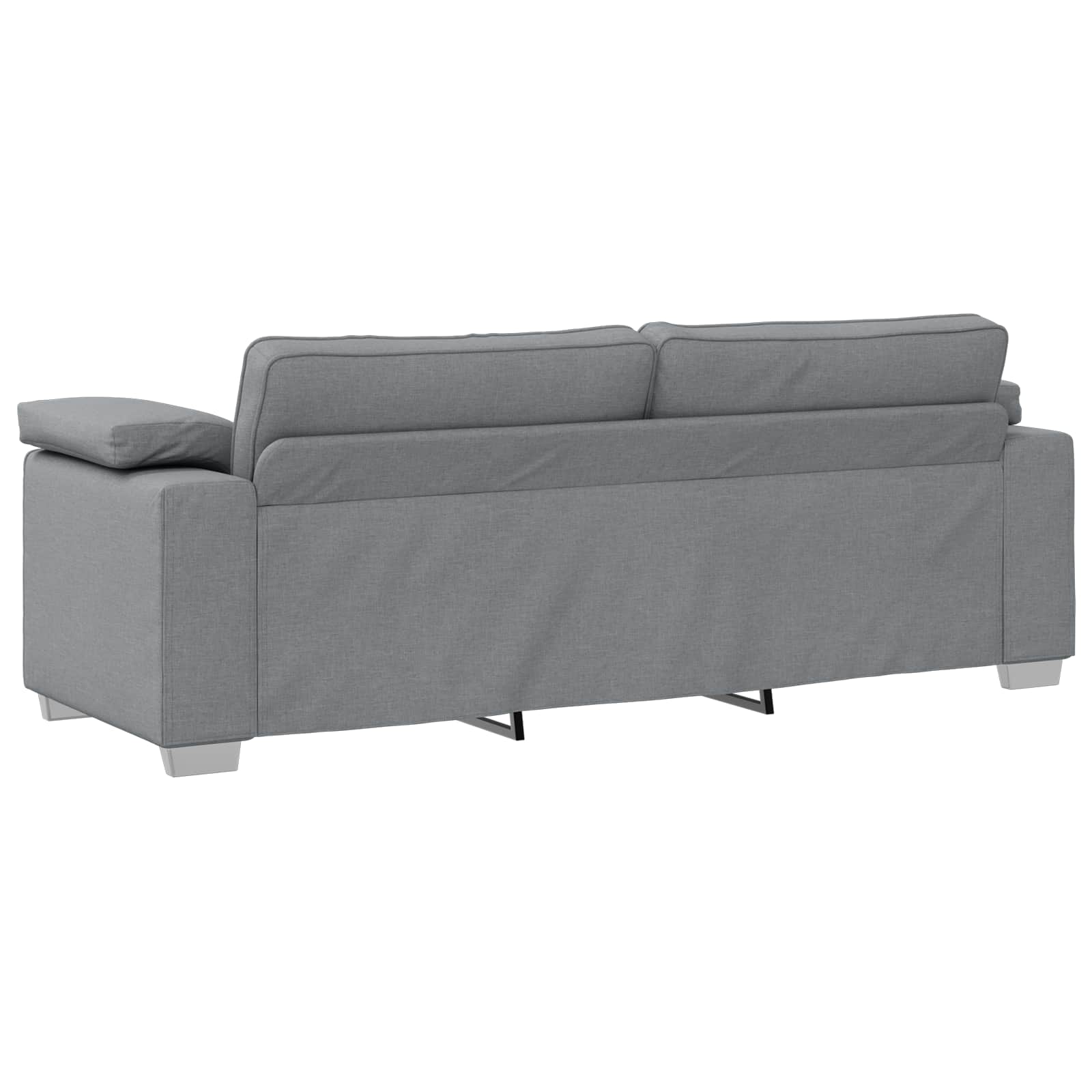 Sofa za 3 osobe Svjetlosiva 220 cm tkanina