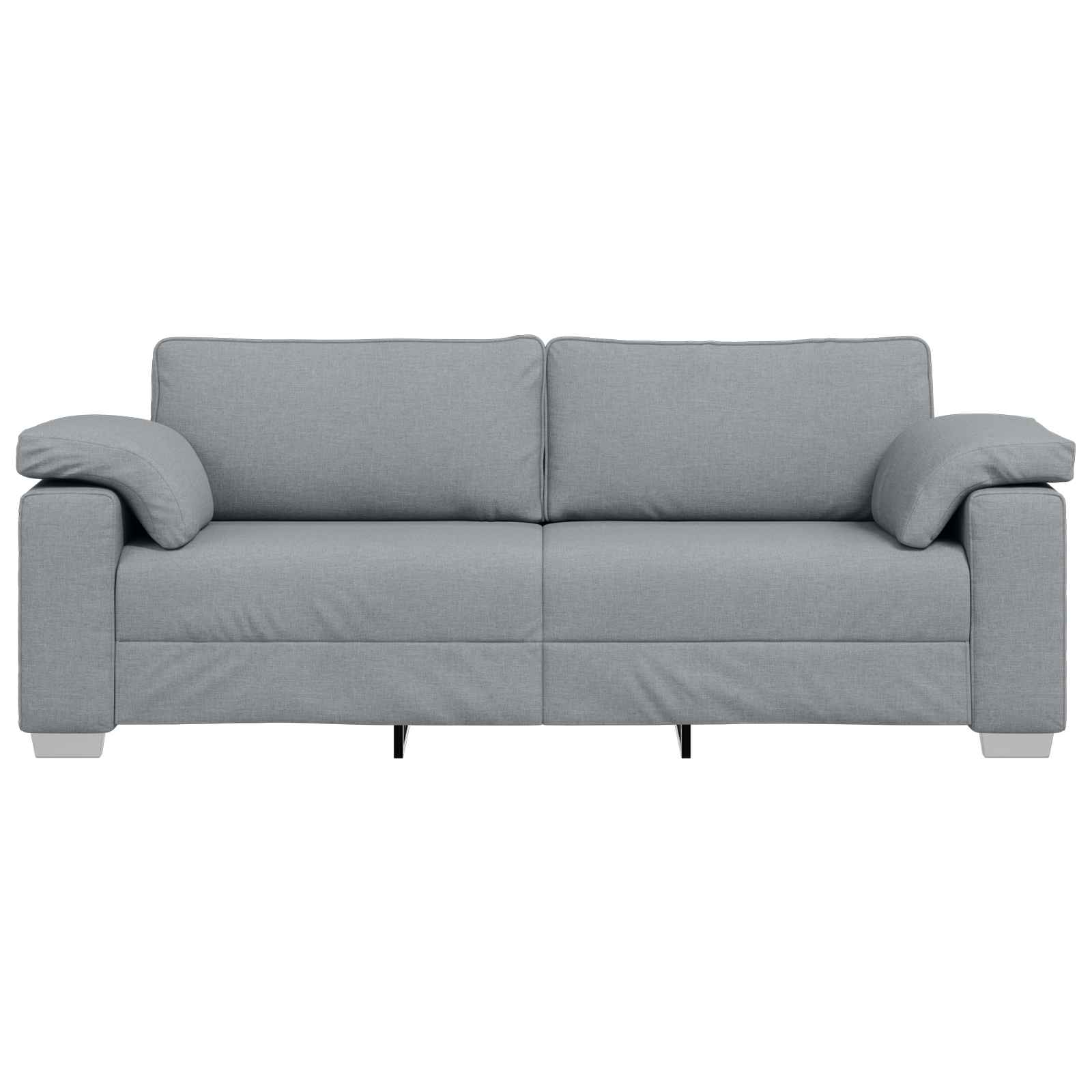 Sofa za 3 osobe Svjetlosiva 220 cm tkanina