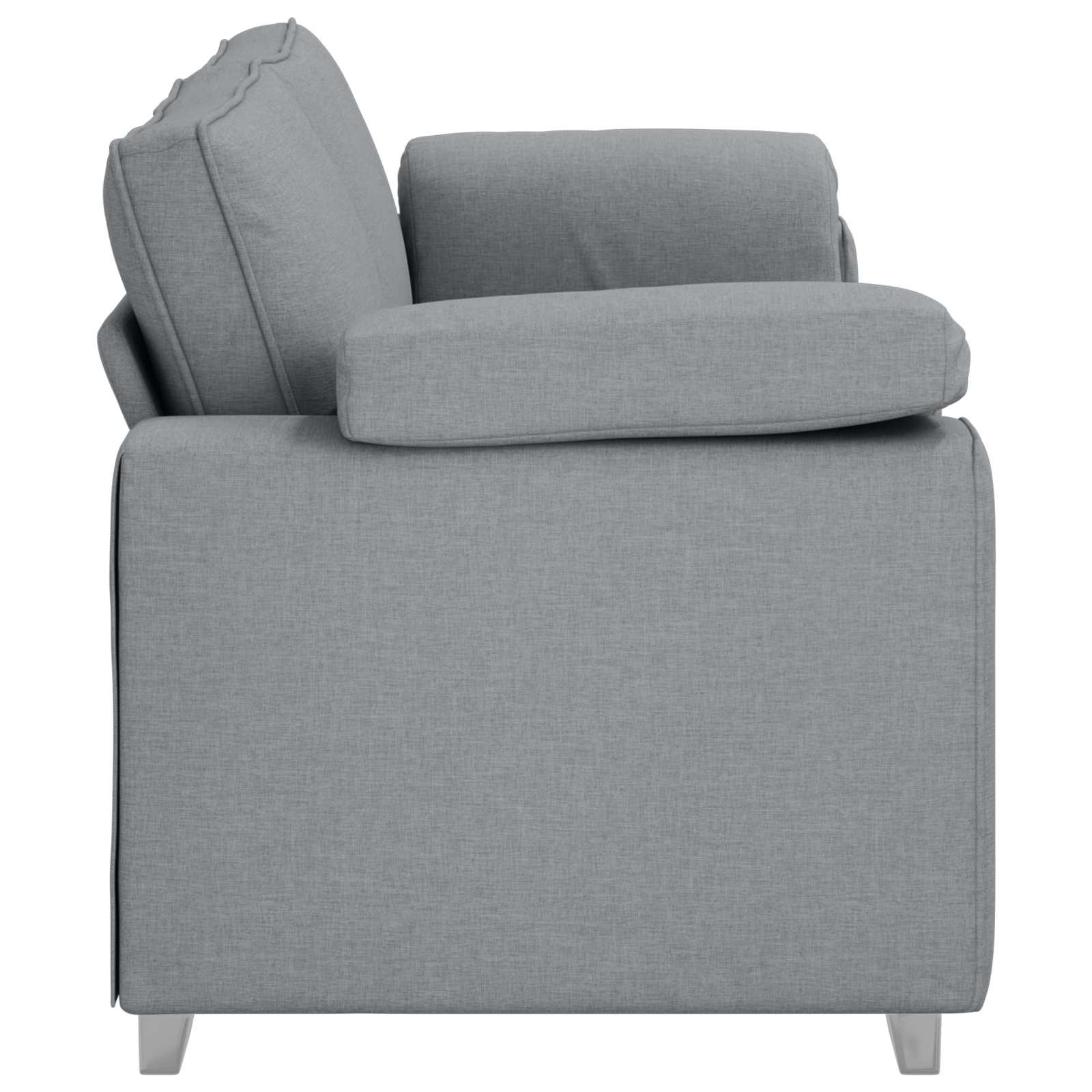 Sofa za 3 osobe Svjetlosiva 220 cm tkanina
