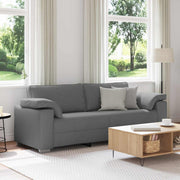 Sofa za 3 osobe Tamno siva 220 cm tkanina