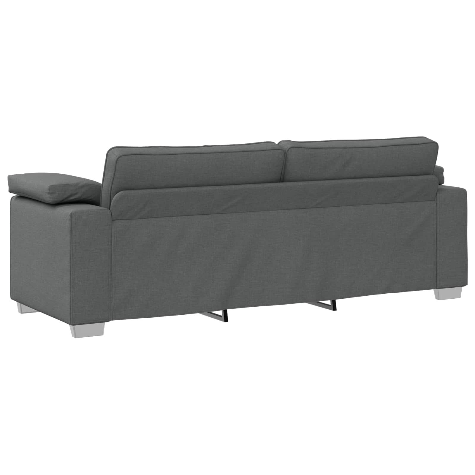 Sofa za 3 osobe Tamno siva 220 cm tkanina