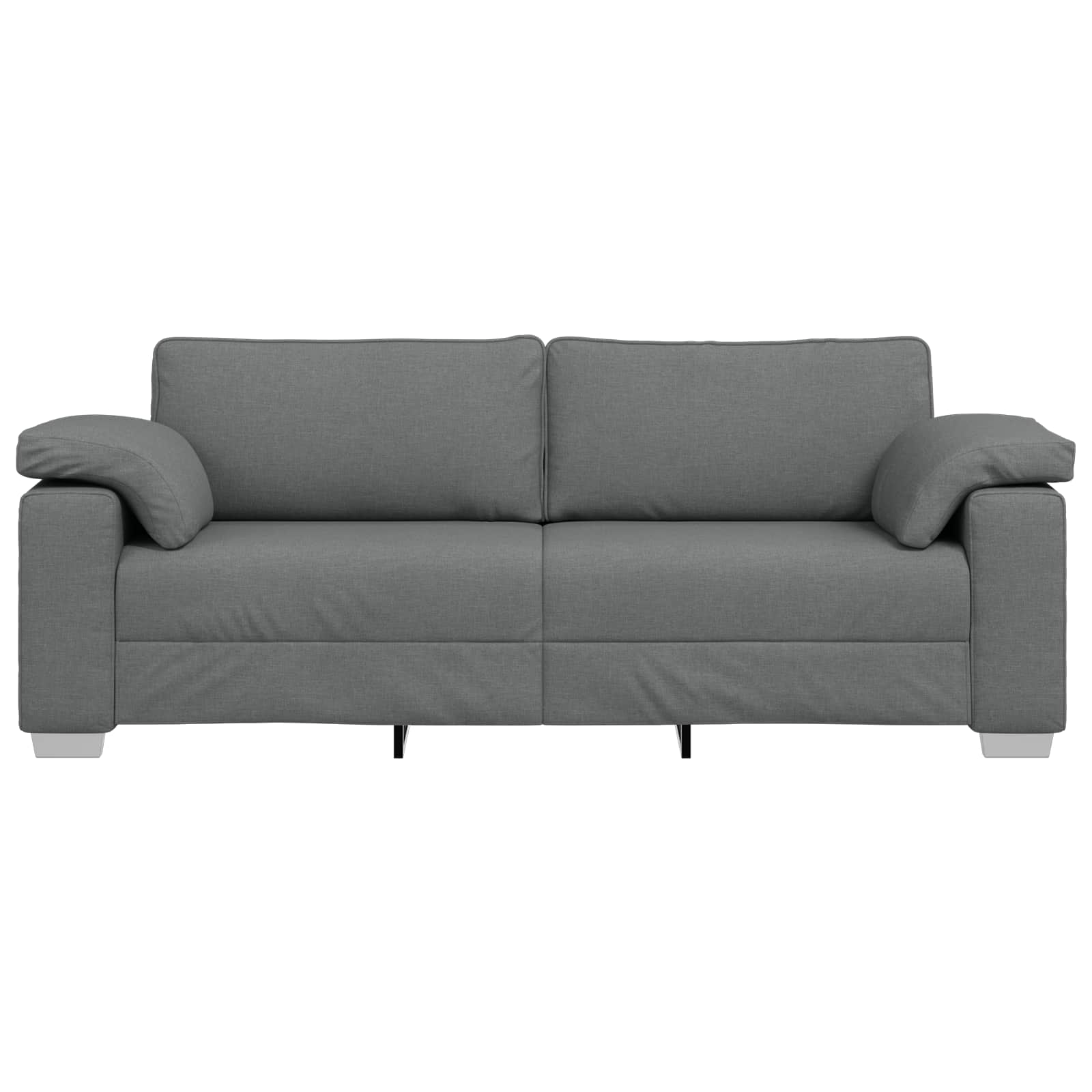 Sofa za 3 osobe Tamno siva 220 cm tkanina