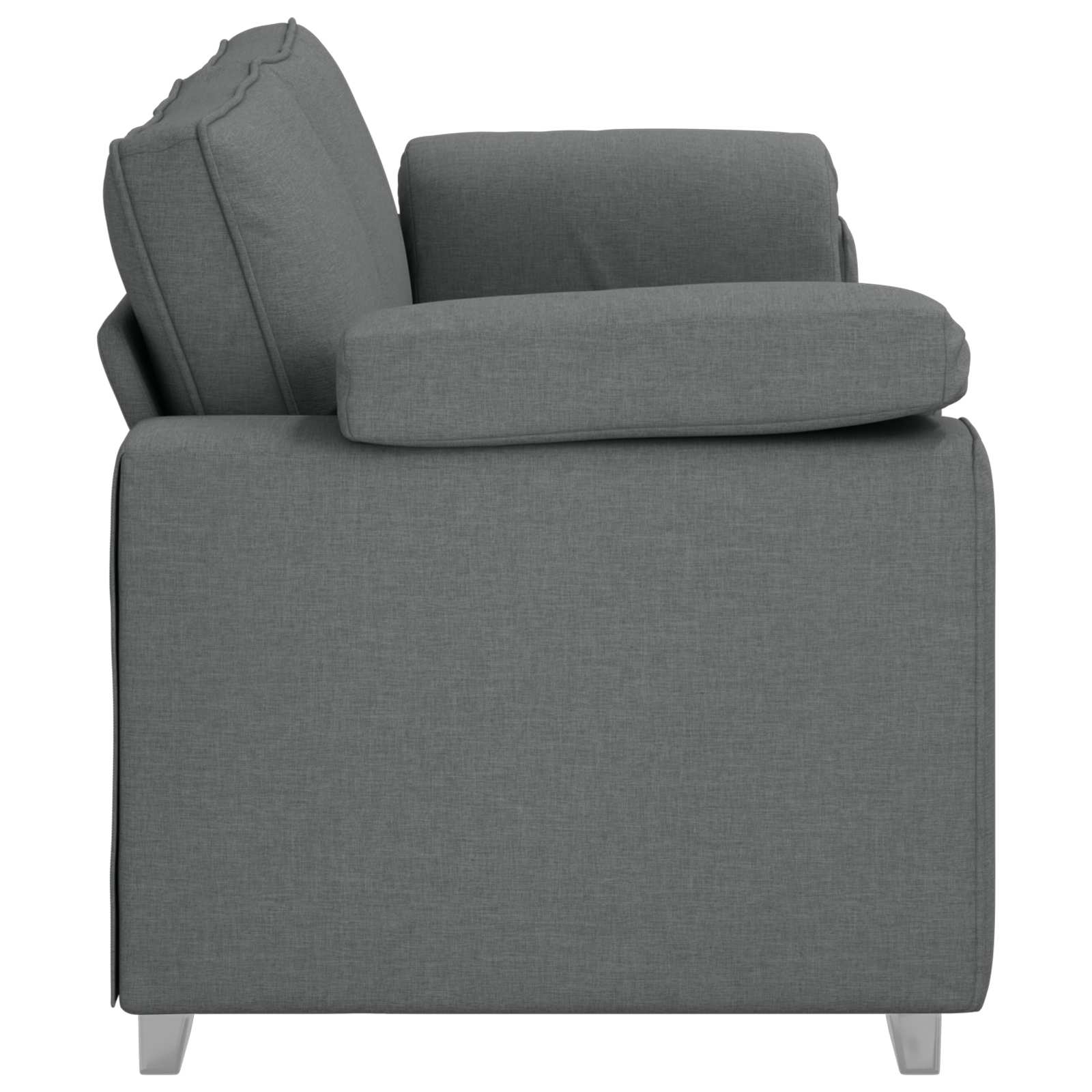 Sofa za 3 osobe Tamno siva 220 cm tkanina