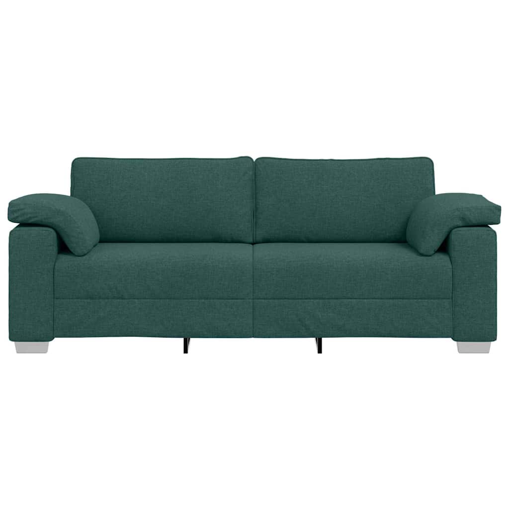 Sofa za 3 osobe Tamnozelena 220 cm tkanina